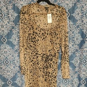 Leapord Torrid slip dress